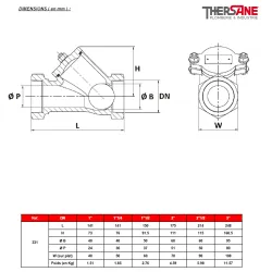 DIMENSIONS ( en mm ) 331