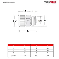 DIMENSIONS ( en mm ) 1322