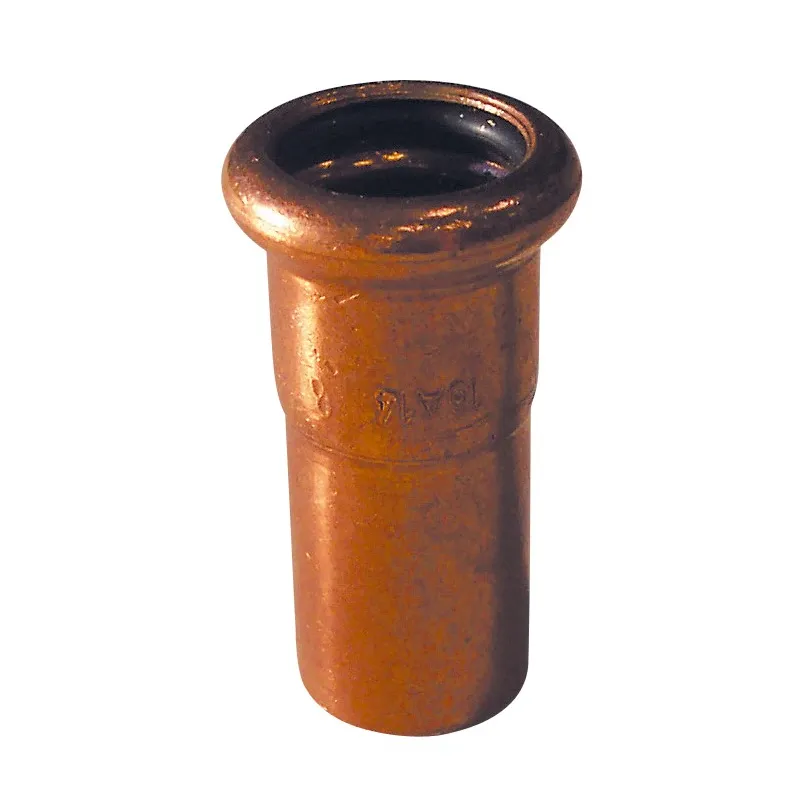 Raccord cuivre à sertir mamelon réduit 6243 mâle - femelle