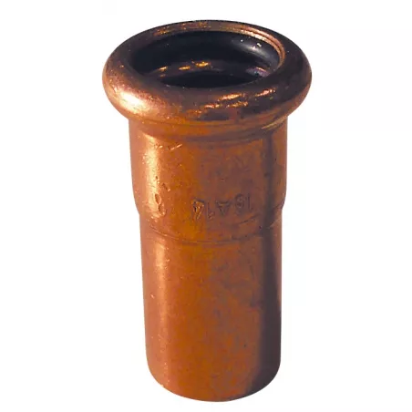 Raccord cuivre à sertir mamelon réduit 6243 mâle - femelle