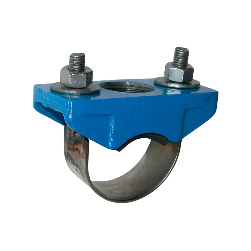 Collier de prise en charge fonte EN GJS-400-15 pour multitubes