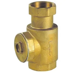 Clapet de non-retour à levée verticale laiton titré CW617N à obturateur laiton