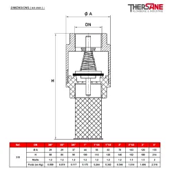 DIMENSIONS ( en mm ) 310