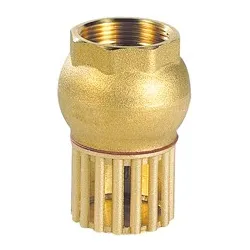 Clapet crépine de non-retour tout laiton titré CW617N femelle BSP