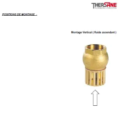 POSITIONS DE MONTAGE 304