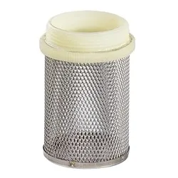 Crépine  inox ASTM A182 F304 mâle BSP