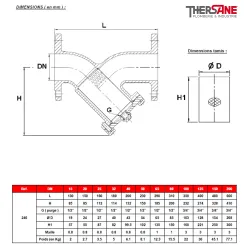DIMENSIONS ( en mm ) 240