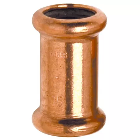 Raccord cuivre à sertir manchon 6270 femelle - femelle
