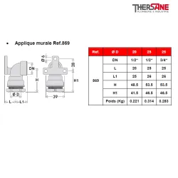 Applique murale Ref.869