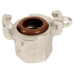 Raccord express acier inox femelle avec joint KFM