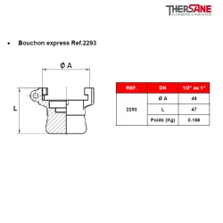 Bouchon express Ref.2293