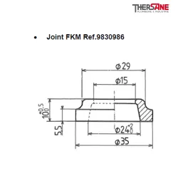 Joint FKM Ref.9830986