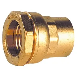 Raccords laiton DECA femelle BSP à serrage extérieur pour tube acier