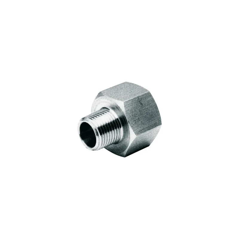 Raccord réduction femelle - mâle acier inox ASTM A351 CF8M
