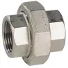Raccord union femelle - femelle acier inox ASTM A351 CF8M BSP à portée conique