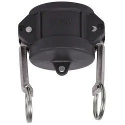 Raccord à cames polypropylène bouchon coupleur DC