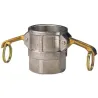 Raccord à cames aluminium coupleur femelle D