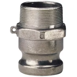 Raccord à cames aluminium adaptateur mâle F