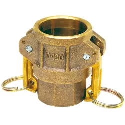 Raccord à cames laiton coupleur femelle D