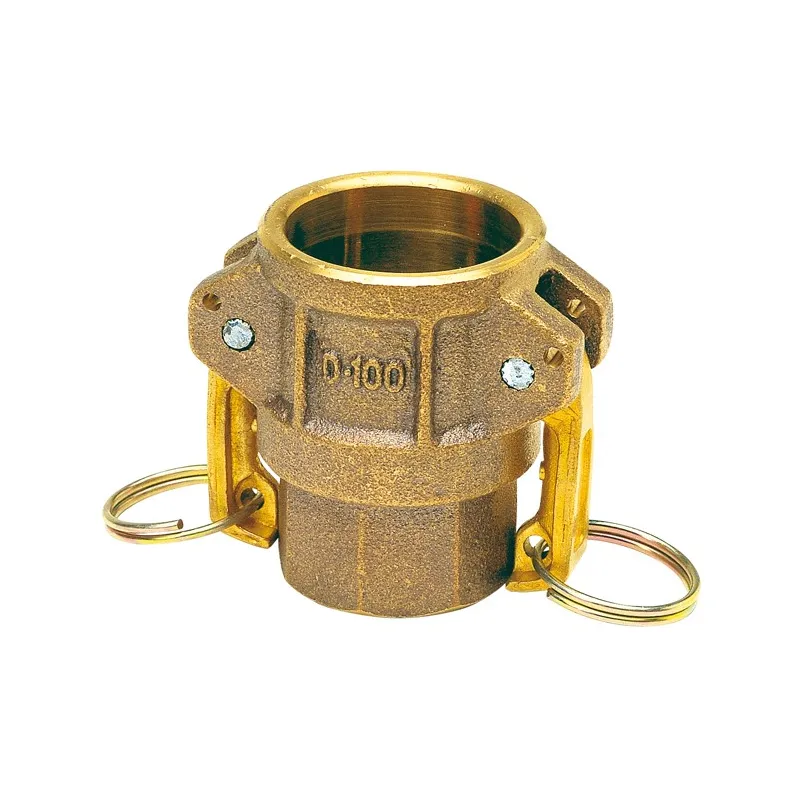 Raccord à cames laiton coupleur femelle D