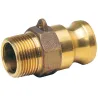 Raccord à cames laiton adaptateur mâle F