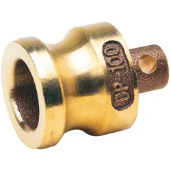 Raccord à cames laiton bouchon adaptateur DP
