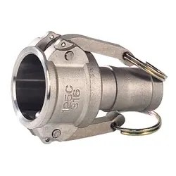 Raccord à cames inox coupleur cannelé C