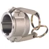 Raccord à cames inox bouchon coupleur DC