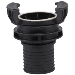 Demi raccord symétrique polypropylène à douille annelé à verrou BSP