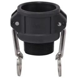 Raccord à cames polypropylène coupleur mâle B