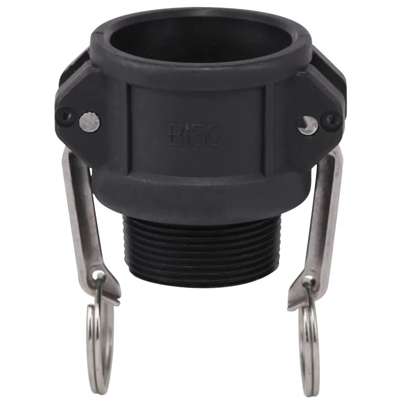 Raccord à cames polypropylène coupleur mâle B