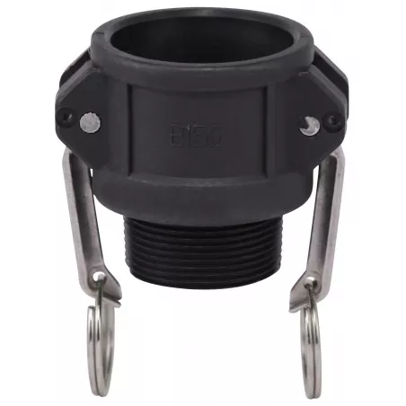 Raccord à cames polypropylène coupleur mâle B