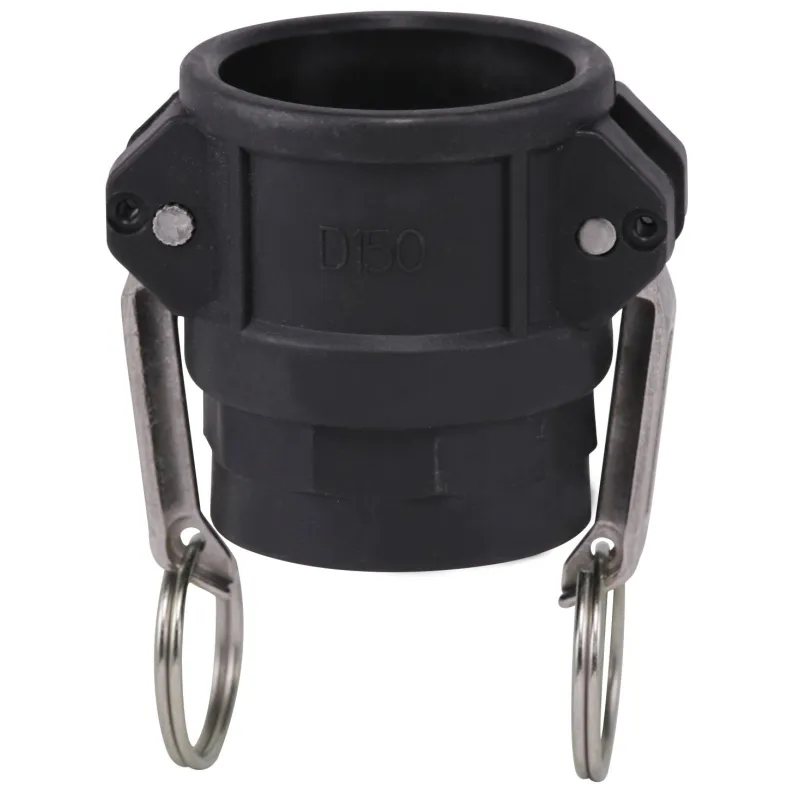 Raccord à cames polypropylène coupleur femelle D