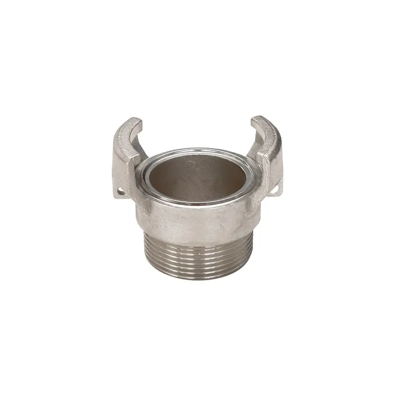 Raccord symétrique acier inox mâle sans verrou BSP