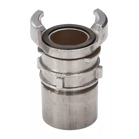 Raccord symétrique acier inox femelle à verrou BSP