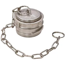 Raccord symétrique acier inox bouchon à verrou