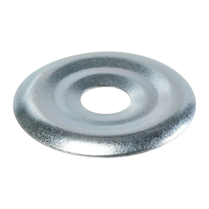 Rosace plate acier zingué