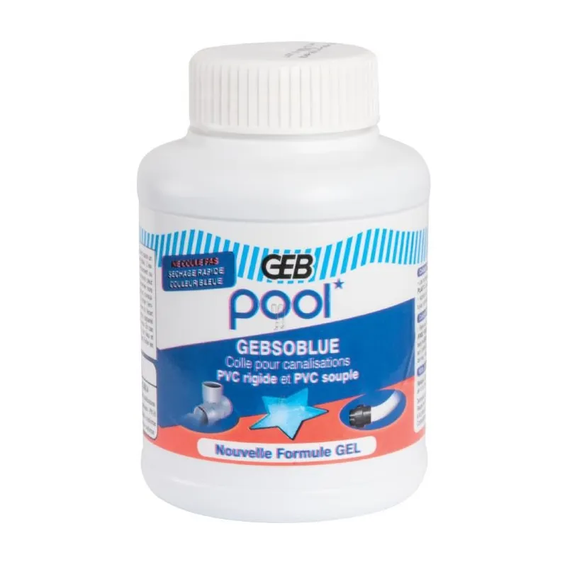 Colle PVC spéciale piscine GEBSOBLUE
