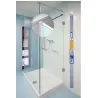 Joint côté de porte de douche coulissante translucide geb