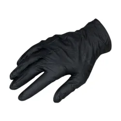 Gants polymère de vinyle jetables Black Mamba