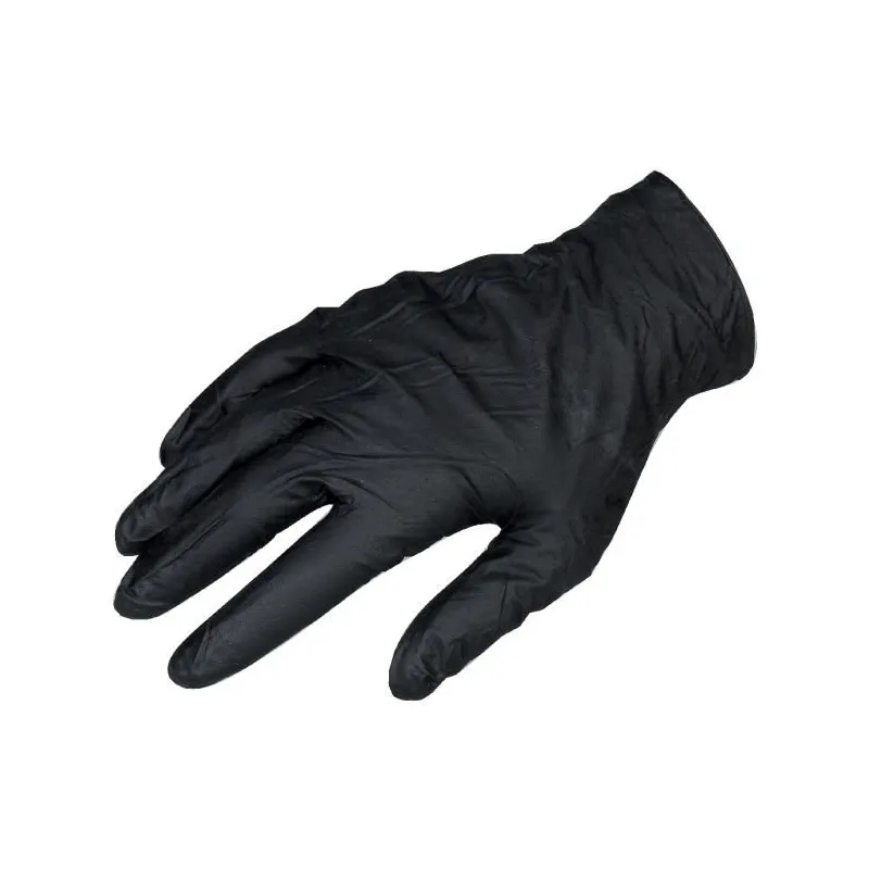 Gants polymère de vinyle jetables Black Mamba