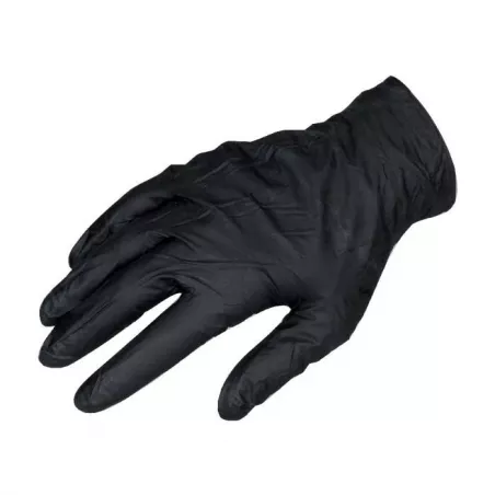 Gants polymère de vinyle jetables Black Mamba