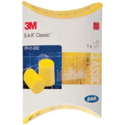 Bouchon d'oreille anti-bruit mousse polymère douce SNR 28dB