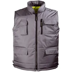 Gilet réversible HI-WAY YELLOW gris