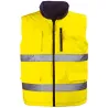 Gilet réversible HI-WAY YELLOW jaune VICE-VERSA