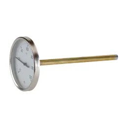 Thermomètre avec plongeur -30°C à 50°C doigt de gant Ø1/2"
