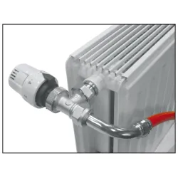 Robinets manuels corps droit laiton chromé mâle M23 x 1,5