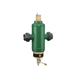 Dégazeur + pot de décantation acier raccords filetées