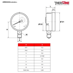 DIMENSIONS ( en mm ) 1644