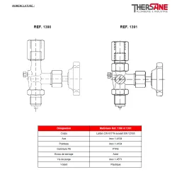 NOMENCLATURE 1390 et 1391